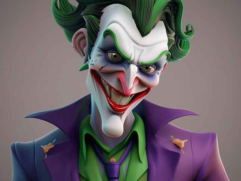 关于小丑的动画视频，关于小丑的动画视频素材