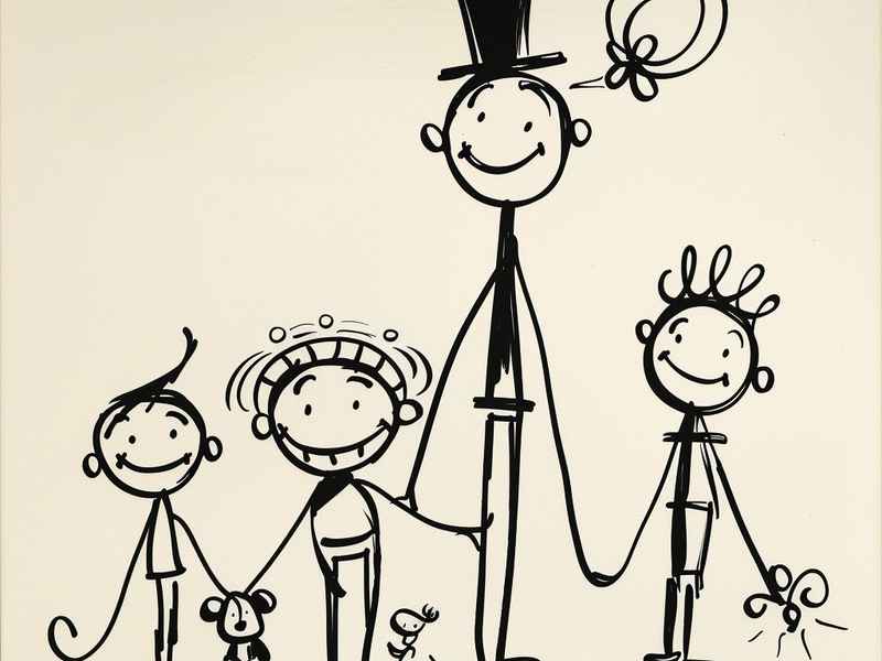 家庭相册怎么画大全 - 家庭相册怎么画大全简单