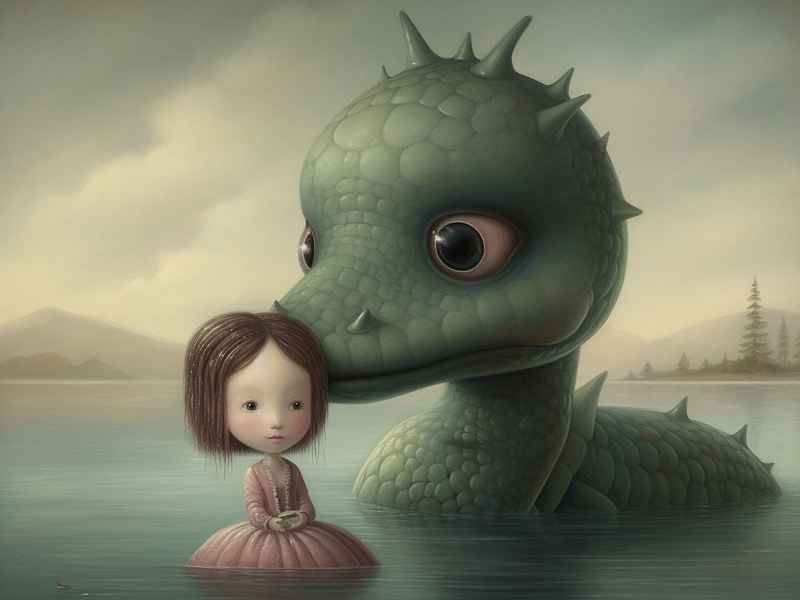 女孩和水怪的故事 女孩和水怪的故事电影