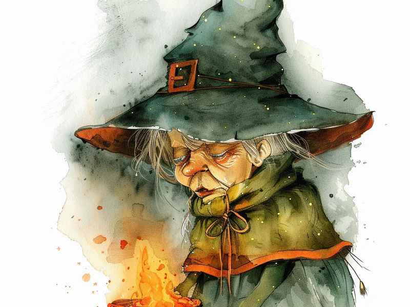 女巫儿童绘本故事（女巫的绘本故事）