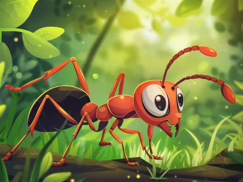 汽车的故事，小蚂蚁坐汽车的故事