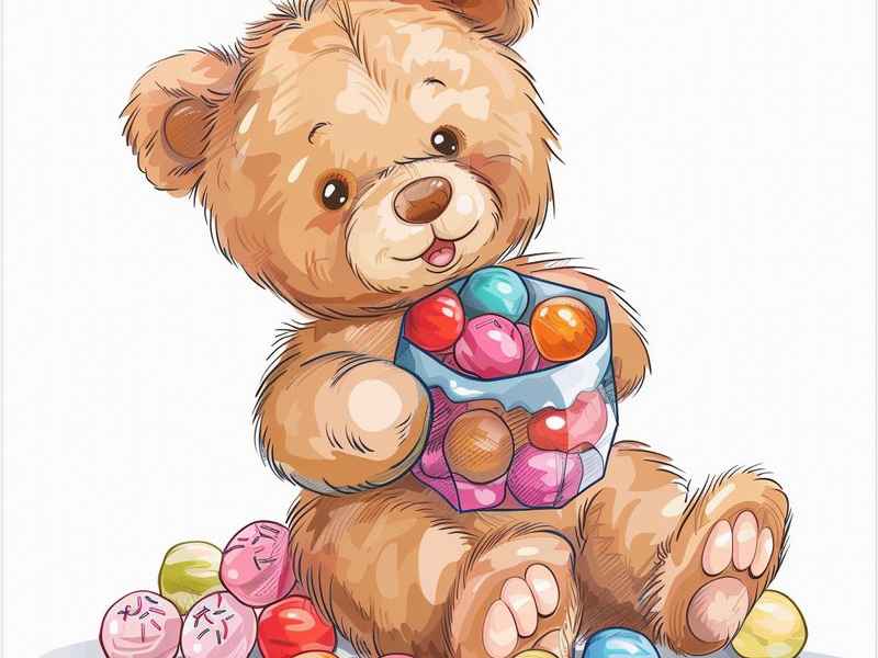 故事小熊买糖果文字版、故事小熊买糖果文字版怎么写