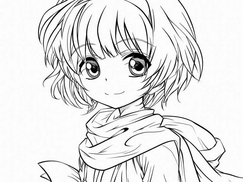 简笔漫画人物简单好看，简笔漫画人物简单好看上色