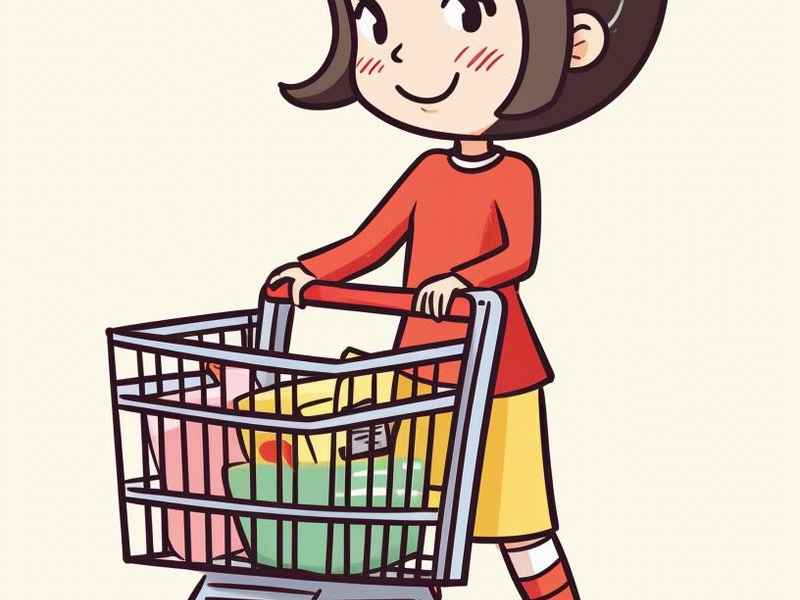 关于逛超市的绘本，关于逛超市的绘本图片