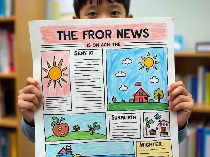 二年级儿童故事立体小报、二年级故事小报简单又漂亮