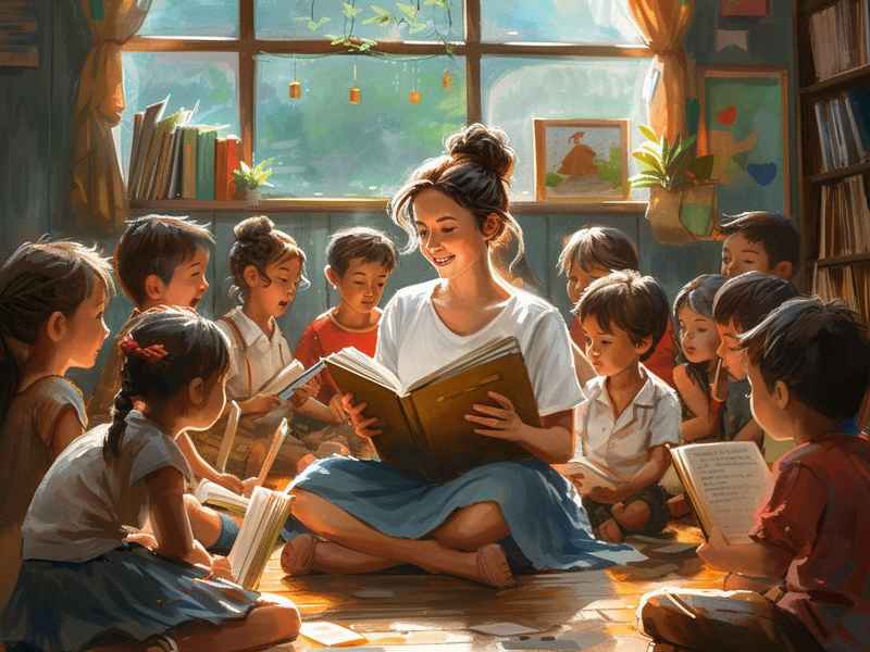 倾听孩子的故事；倾听孩子的故事简短