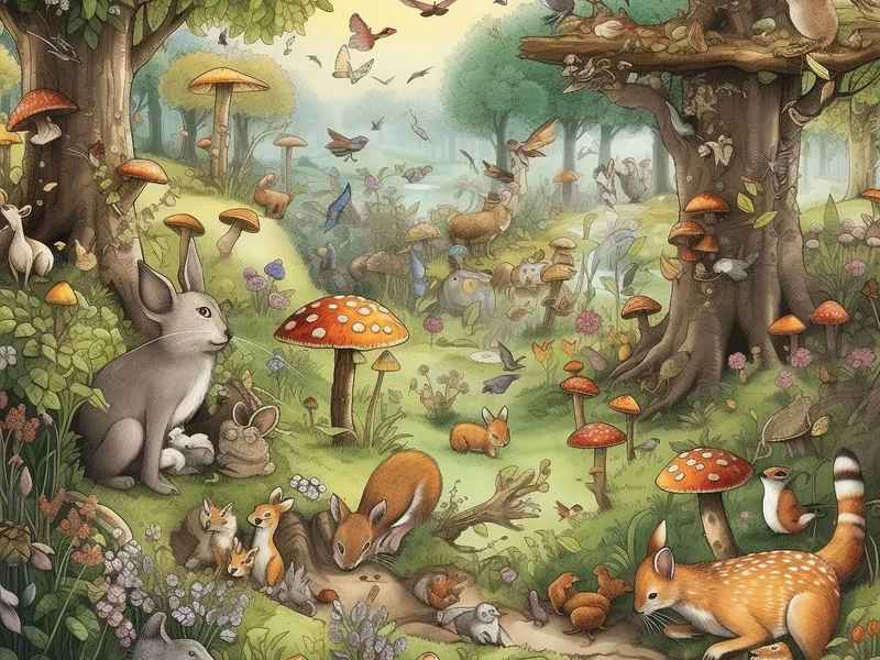 山林里的故事一共有几部分内容组成 - 山林里的故事一共有几部分内容组成英语