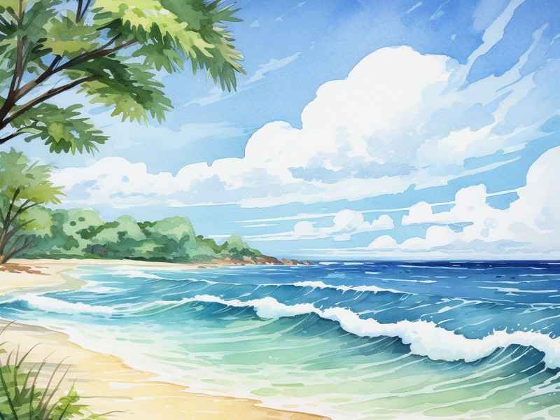 海边绘本故事，海边绘本故事图片