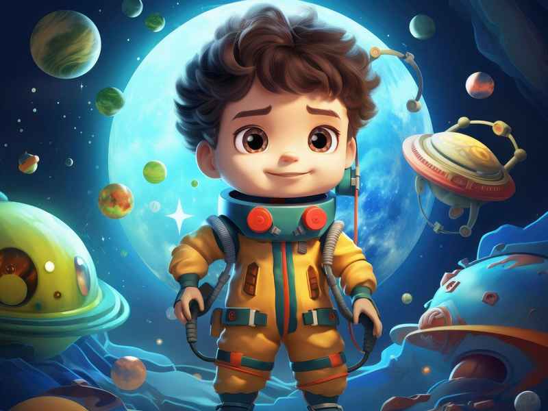 关于太空儿童的故事简短、关于太空的幼儿故事