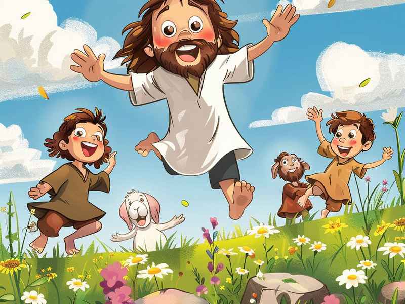 上帝造人的儿童故事，上帝造人的故事简写