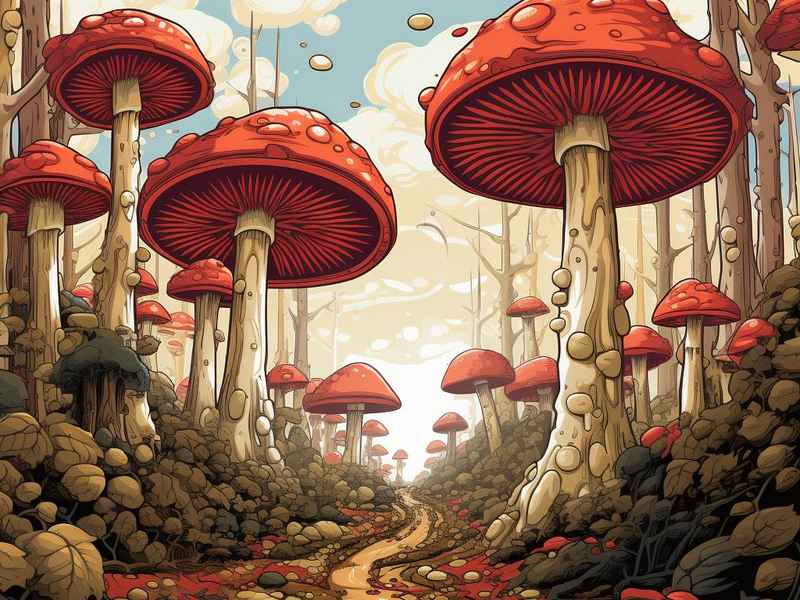 故事蓝蘑菇红蘑菇，蓝蘑菇红蘑菇的故事 安全教育