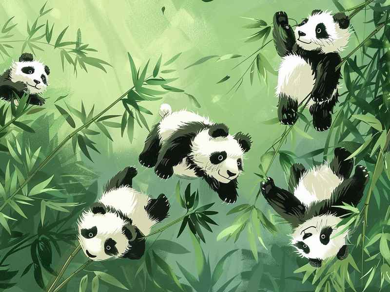 关于熊猫的故事绘本、关于熊猫的故事绘本图片