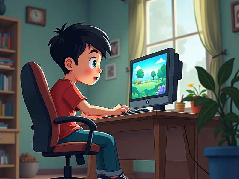 孩子沉迷网络的故事，孩子沉迷网络的故事简短