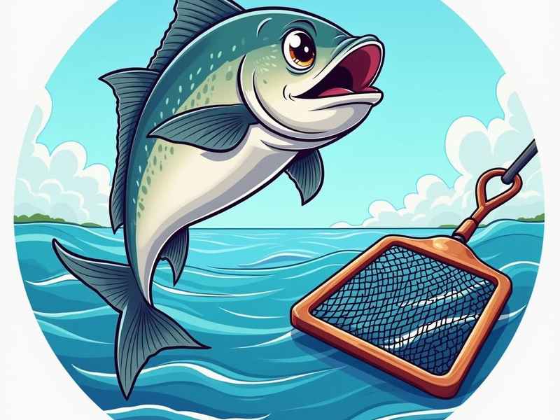 撒网捕鱼儿童故事 - 撒网捕鱼的故事