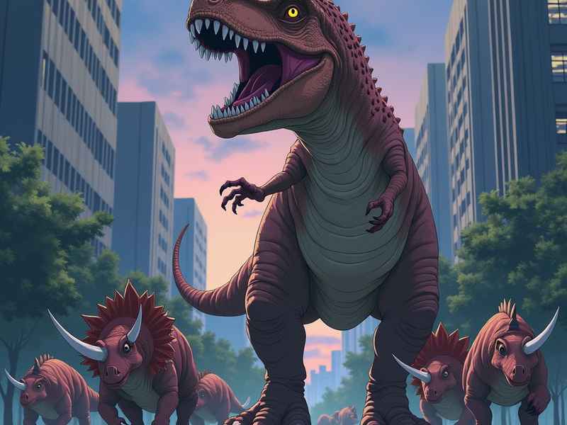 恐龙大战的故事、恐龙大战的故事有哪些
