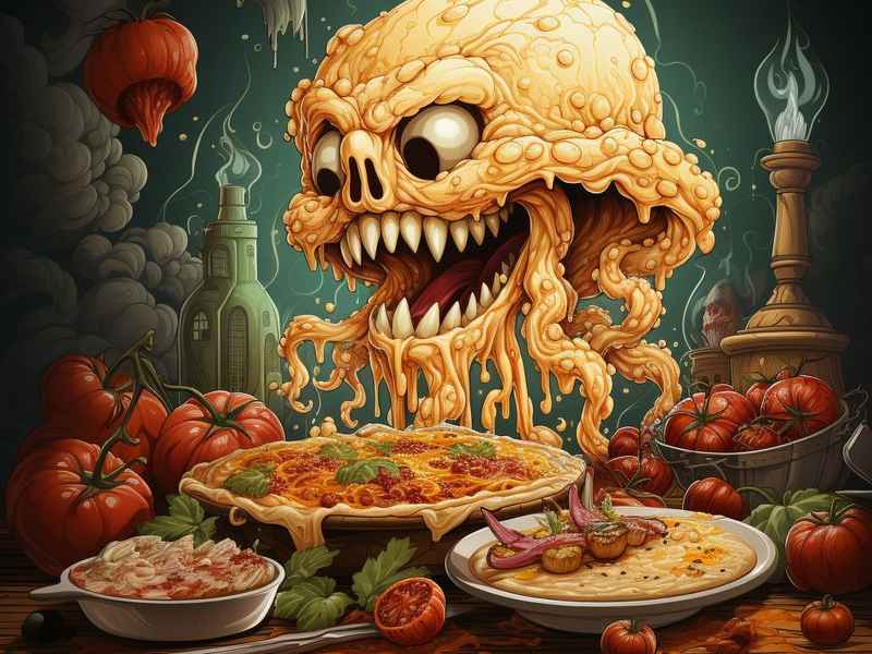 恐怖故事吃美食，恐怖故事吃美食规则怪谈