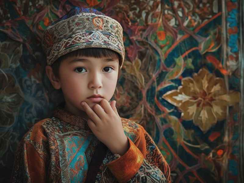 哈萨克儿童故事文字图片（哈萨克儿童动画片）