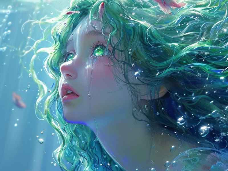 海的女儿童话英文故事完整版（海的女儿英文版故事简短精炼）