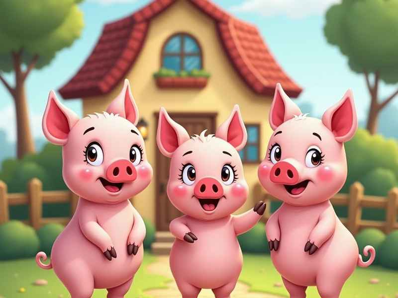 三只小猪语音讲故事 三只小猪语音讲故事视频