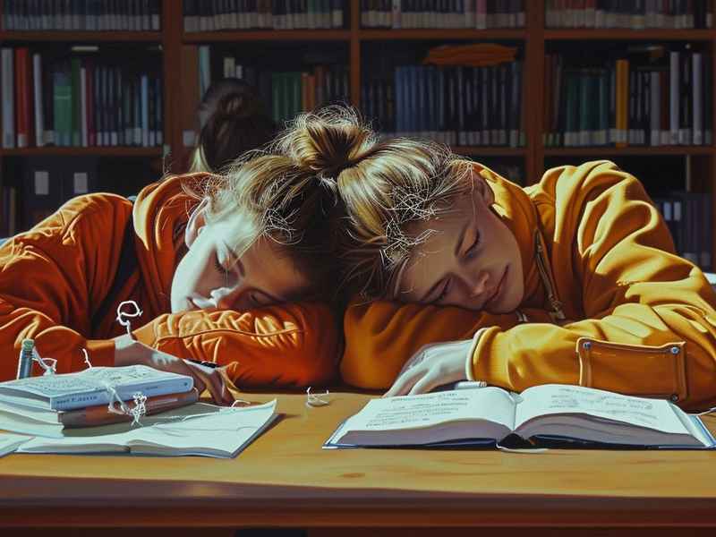 上课睡觉绘画、上课睡觉的简笔画