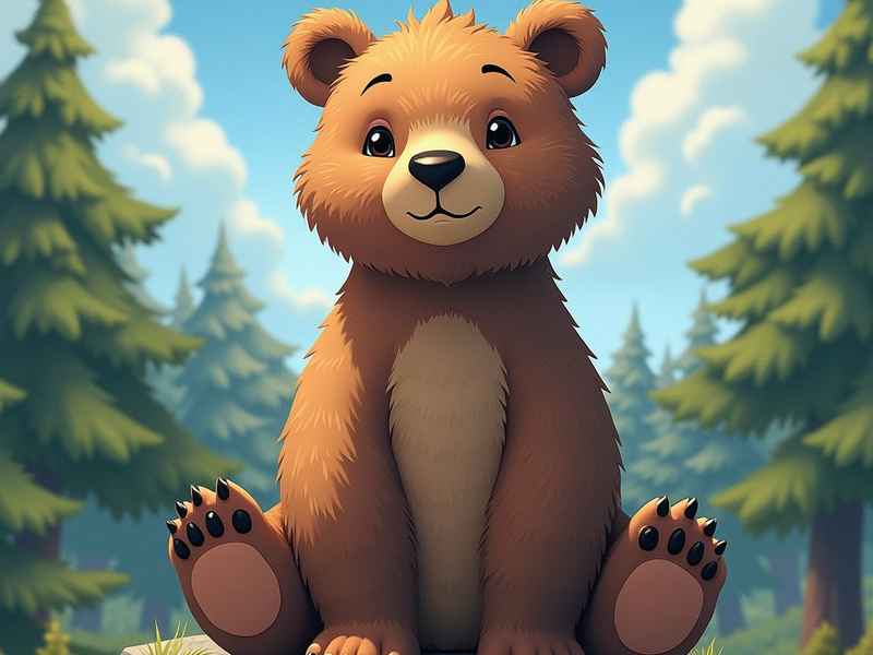 狗熊的故事儿童故事，狗熊的寓言故事