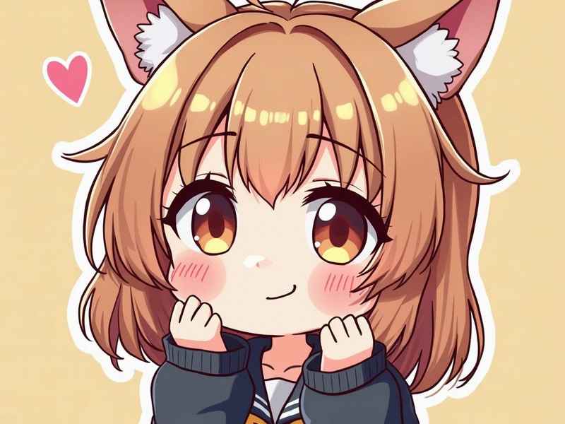 猫耳少女故事，猫耳少女表情包出处