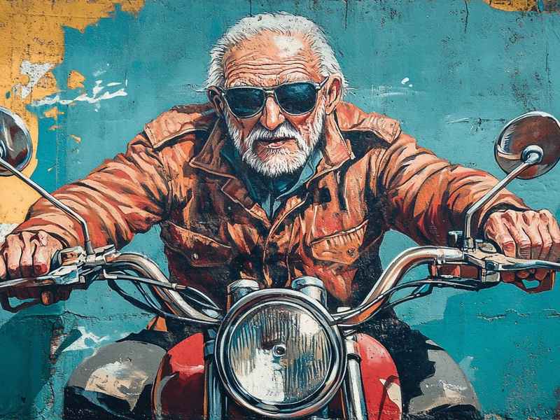 摩托车绘本故事 - 关于摩托车的故事和笑话