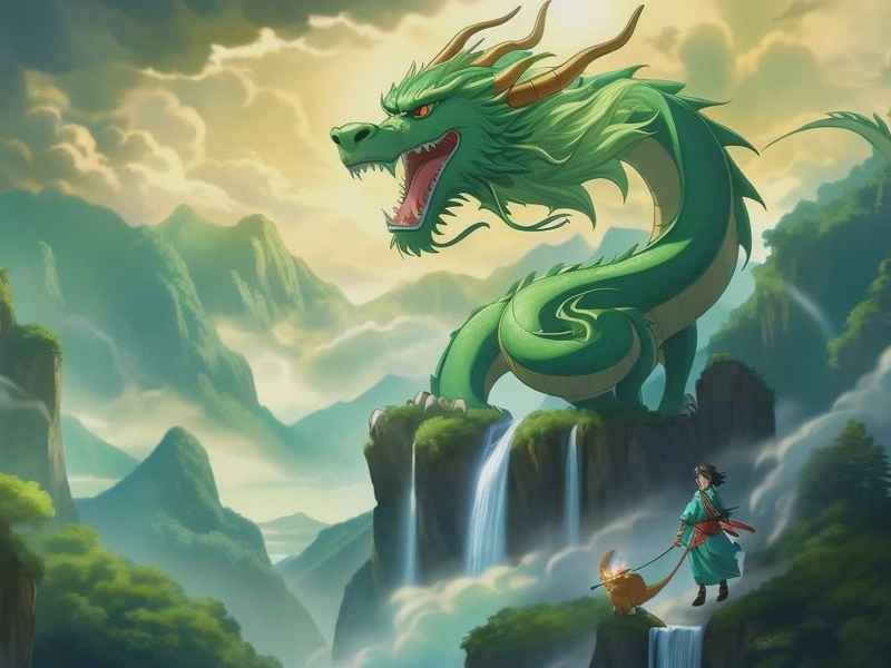 关于龙的儿童故事传说稿子 关于龙的传说故事大全