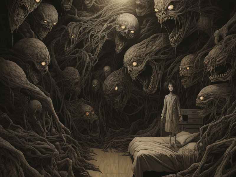 恐怖小故事细思极恐睡前故事，恐怖小故事细思极恐睡前故事免费听