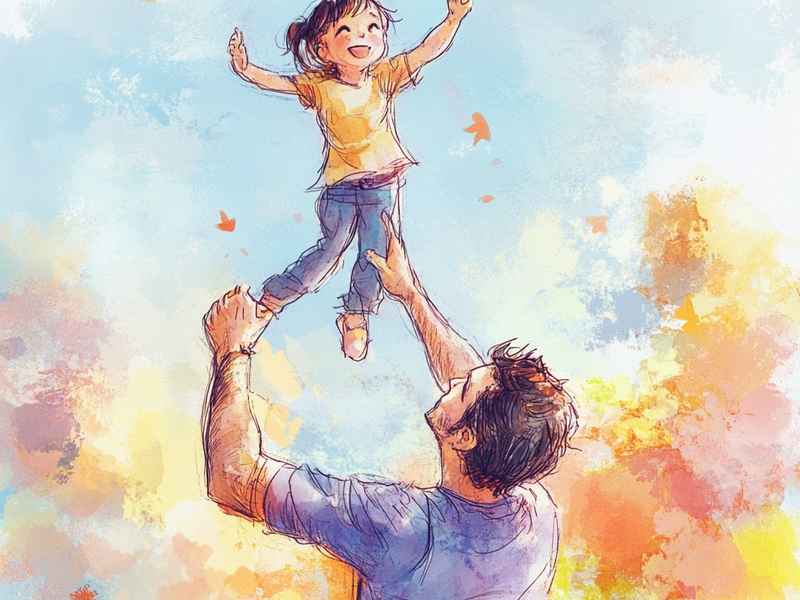 父爱的绘本故事，父爱的绘本故事图片