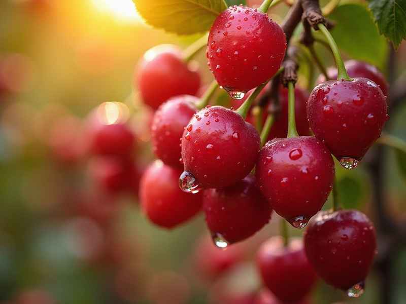 关于樱桃的温馨提示 关于樱桃的温馨提示语