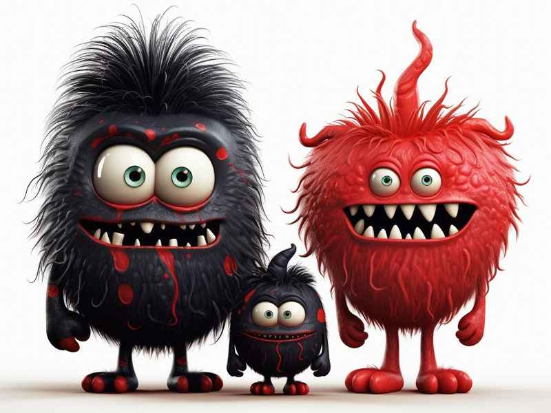 三个怪物的故事 三个怪物的故事简介 三个怪物的故事 三个怪物的故事简介