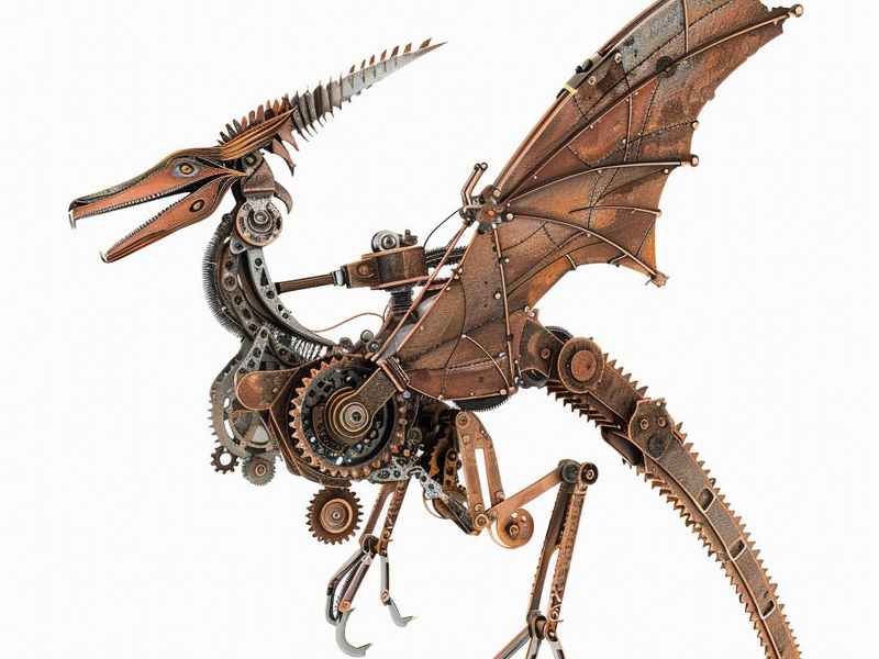 机械龙的故事，机械龙的故事黑粉色是哪个