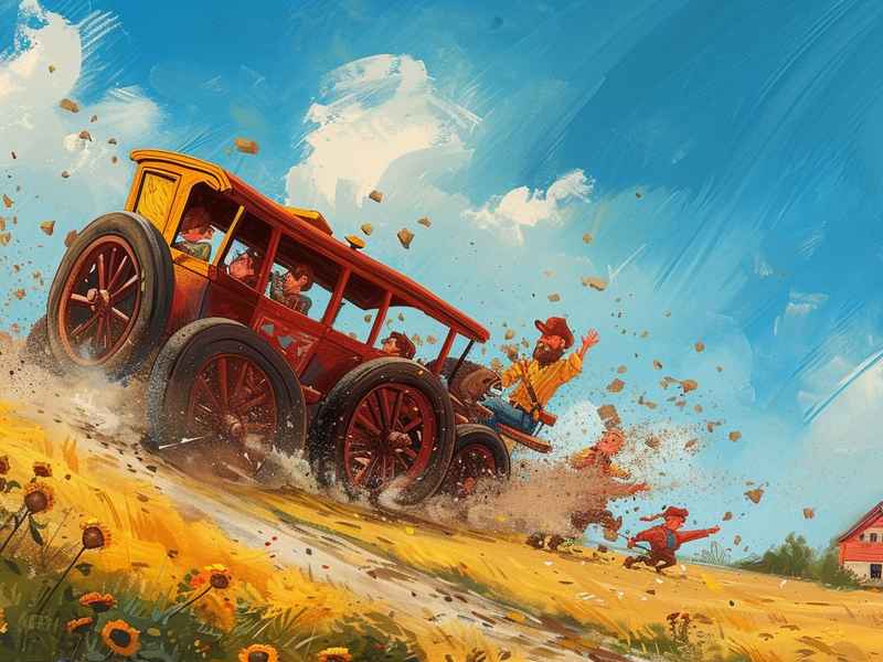 汽车撞车绘本故事（汽车撞车绘本故事图片）