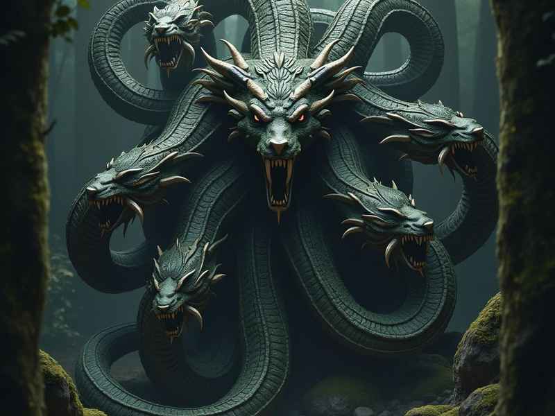 九头蛇身神话故事，九头蛇身神话故事简介