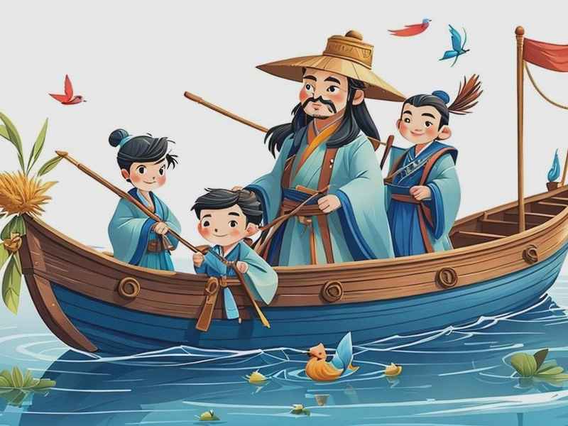 屈原儿童故事英文 关于屈原的历史故事英文