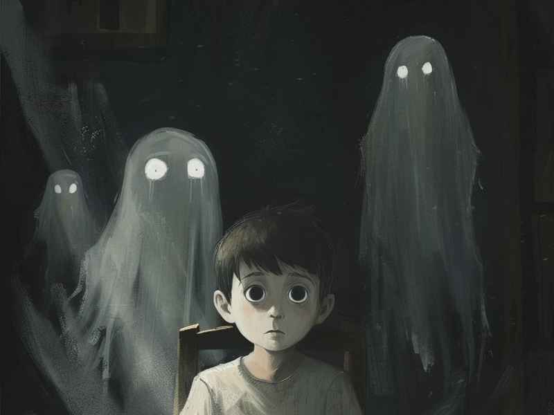 孩童鬼故事、鬼故事小孩