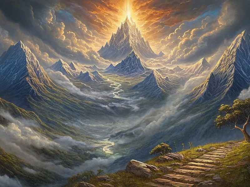 关于山的传说故事（关于山的民间故事传说）