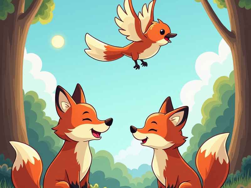 狐狸和小鸟的故事简短 狐狸和小鸟的故事简短一点