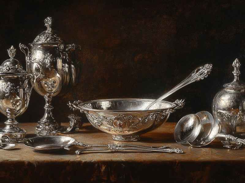 关于银的小故事 - 关于银器的故事