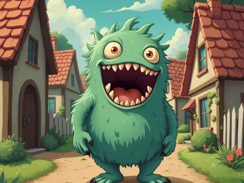 关于怪兽的儿童故事文字版书、关于怪兽的幼儿故事