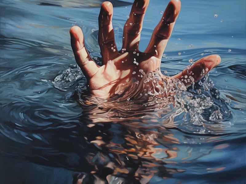 救落水儿童的图片、救落水儿童的图片简笔画