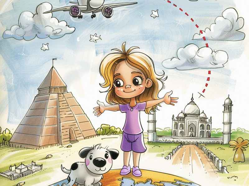 丽莎儿童故事（丽莎的旅行绘本故事）