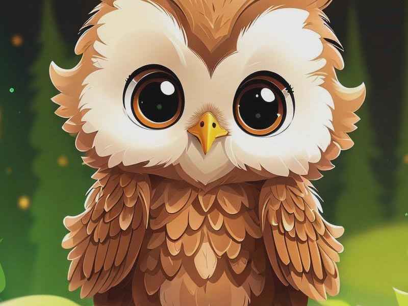 猫头鹰故事儿童故事、猫头鹰的故事幼儿