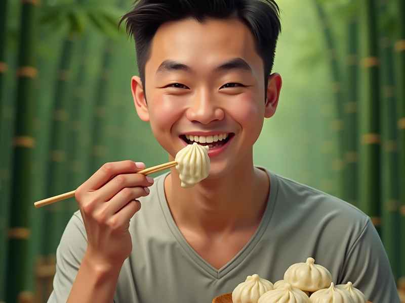 毛野人吃馒头的故事（毛野人送筷子的故事）