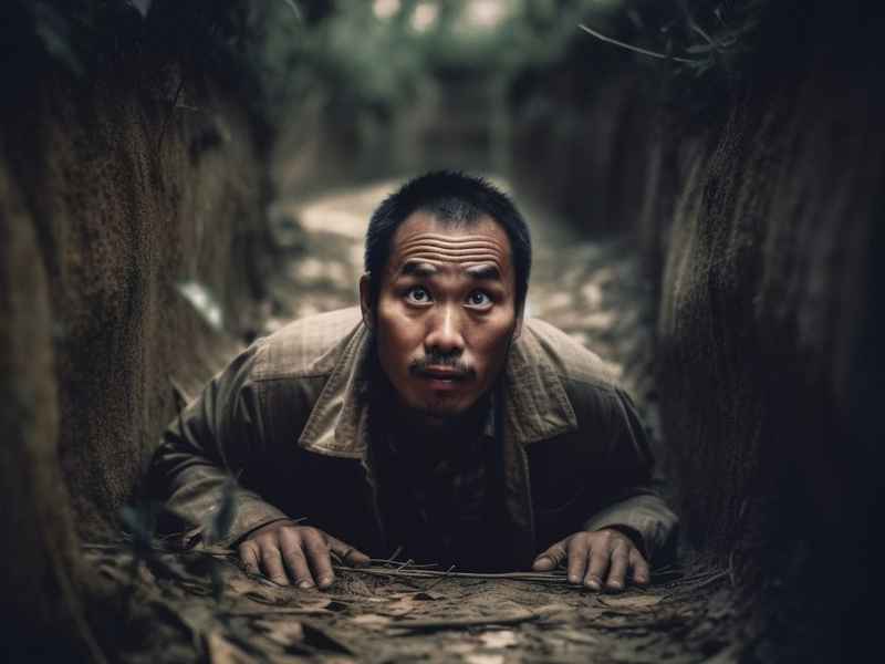 冀中的地道战故事（冀中的地道战故事背景）