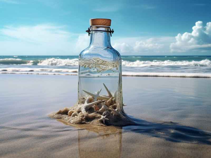 漂流小故事，关于漂流瓶的小故事