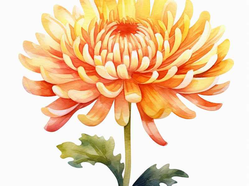 菊花儿童作品，菊花儿童作品介绍