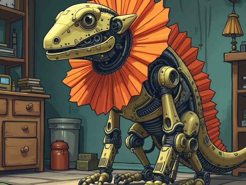 少儿机械龙、机械恐龙儿童动画片