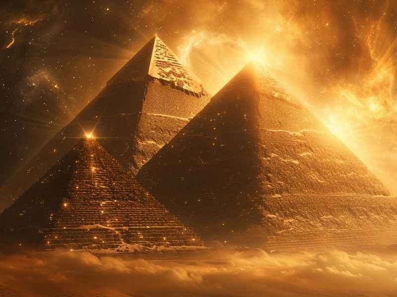关于金字塔的故事（关于金字塔的故事五年级）